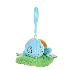 Licensed Grassland Ver. Squirtle Super Soft Short Plush Doll Charms - Free Shipping - Pokemon [In Stock]