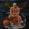 Licensed Halloween Fillings Party Green Pepper with LED - Original Design Resin Statue - Milk Club Studio