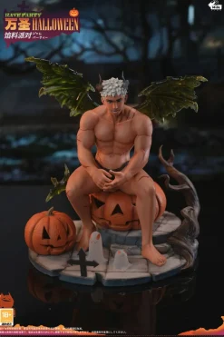 Licensed Halloween Fillings Party Green Pepper with LED - Original Design Resin Statue - Milk Club Studio