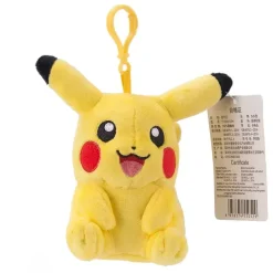 Licensed Happy Pikachu Super Soft Short Plush Doll Charms - Free Shipping - Pokemon [In Stock]