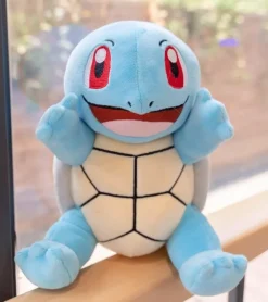 Licensed Laughing Squirtle Super Soft Short Plush Doll - Free Shipping - Pokemon [In Stock]