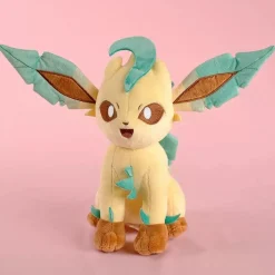 Licensed Leafeon Super Soft Short Plush Doll - Free Shipping - Pokemon [In Stock]