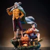 Licensed Monkey D. Luffy & Silvers Rayleigh - ONE PIECE Resin Statue - JIMEI Palace Studios