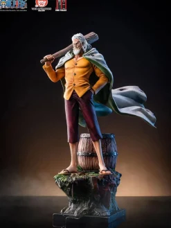 Licensed Monkey D. Luffy & Silvers Rayleigh - ONE PIECE Resin Statue - JIMEI Palace Studios