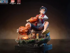 Licensed Monkey D. Luffy & Silvers Rayleigh - ONE PIECE Resin Statue - JIMEI Palace Studios