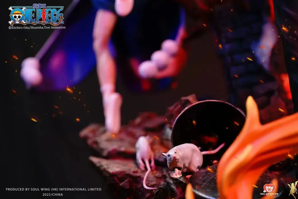 Licensed Mr. 2 Bon Clay/ Bentham & Sanji - ONE PIECE Resin Statue - TOEI Animation Studios