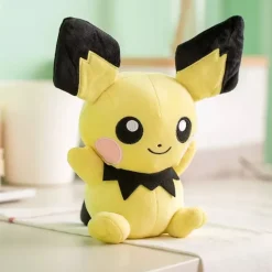 Licensed Pichu Super Soft Short Plush Doll - Free Shipping - Pokemon [In Stock]