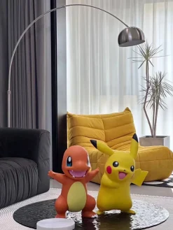 Licensed Pokemon Pikachu & Charmander - Pokemon Statue - funism