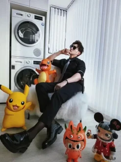 Licensed Pokemon Pikachu & Charmander - Pokemon Statue - funism