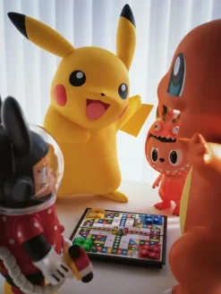Licensed Pokemon Pikachu & Charmander - Pokemon Statue - funism