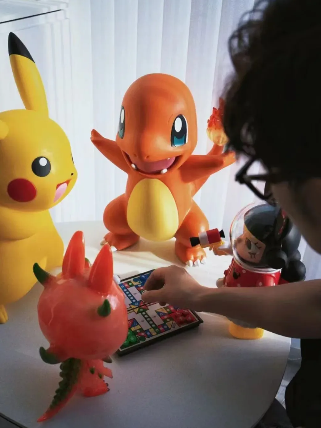 Licensed Pokemon Pikachu & Charmander - Pokemon Statue - funism
