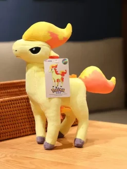 Licensed Ponyta Super Soft Short Plush Doll - Free Shipping - Pokemon [In Stock]