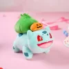 Licensed Pumpkin Hat Ver. Bulbasaur Super Soft Short Plush Doll - Free Shipping - Pokemon [In Stock]