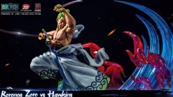 Licensed Roronoa Zoro vs Basil Hawkins - ONE PIECE Official Resin Statue - JIMEI Palace Studios
