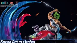 Licensed Roronoa Zoro vs Basil Hawkins - ONE PIECE Official Resin Statue - JIMEI Palace Studios