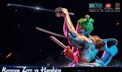 Licensed Roronoa Zoro vs Basil Hawkins - ONE PIECE Official Resin Statue - JIMEI Palace Studios
