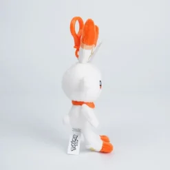 Licensed Scorbunny Super Soft Short Plush Doll Charms - Free Shipping - Pokemon [In Stock]