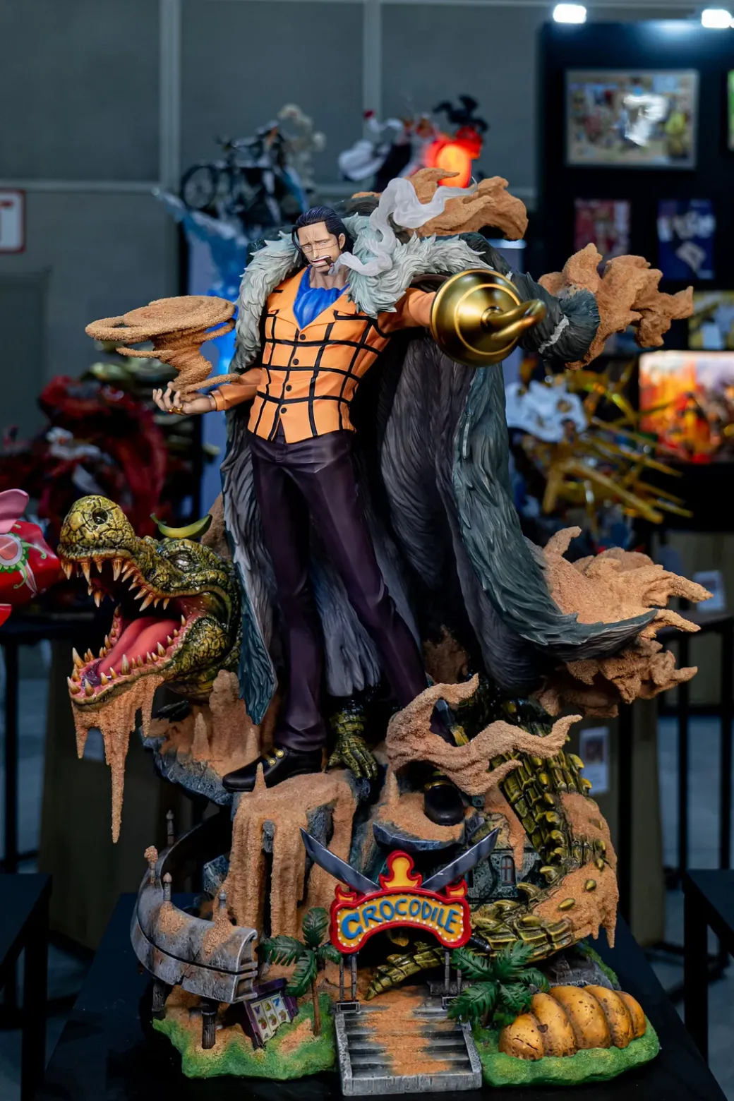 Licensed Sir Crocodile - ONE PIECE Resin Statue - JIMEI Palace Studios