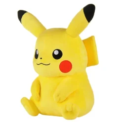 Licensed Sitting & Lying Down Pikachu Super Soft Short Plush Doll - Free Shipping - Pokemon [In Stock]