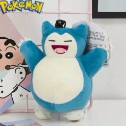 Licensed Snorlax 002 Super Soft Short Plush Doll Charms - Free Shipping - Pokemon [In Stock]
