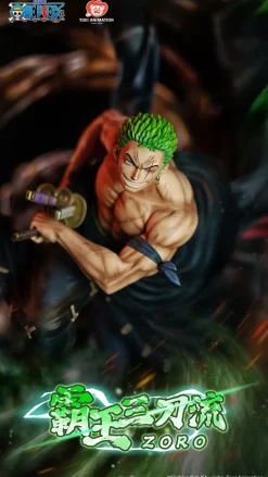 Licensed Three Sword Style Roronoa Zoro with LED - ONE PIECE Resin Statue - TOEI Animation