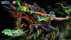 Licensed Three Sword Style Roronoa Zoro with LED - ONE PIECE Resin Statue - TOEI Animation