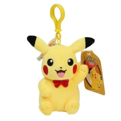 Licensed Tie Knot Ver. Pikachu Super Soft Short Plush Doll Charms - Free Shipping - Pokemon [In Stock]