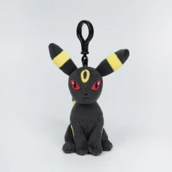 Licensed Umbreon Super Soft Short Plush Doll Charms - Free Shipping - Pokemon [In Stock]