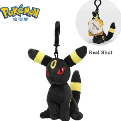 Licensed Umbreon Super Soft Short Plush Doll Charms - Free Shipping - Pokemon [In Stock]