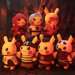 Licensed Villain Cosplay Pikachu Super Soft Short Plush Doll - Free Shipping - Pokemon [In Stock]