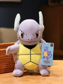 Licensed Wartortle Super Soft Short Plush Doll - Free Shipping - Pokemon [In Stock]