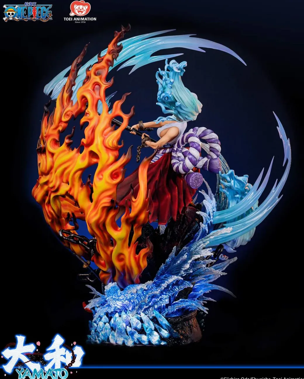 Licensed Yamato with LED - ONE PIECE Resin Statue - TOEI Animation