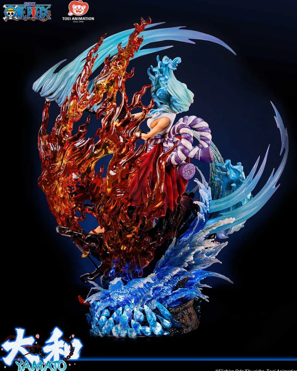 Licensed Yamato with LED - ONE PIECE Resin Statue - TOEI Animation