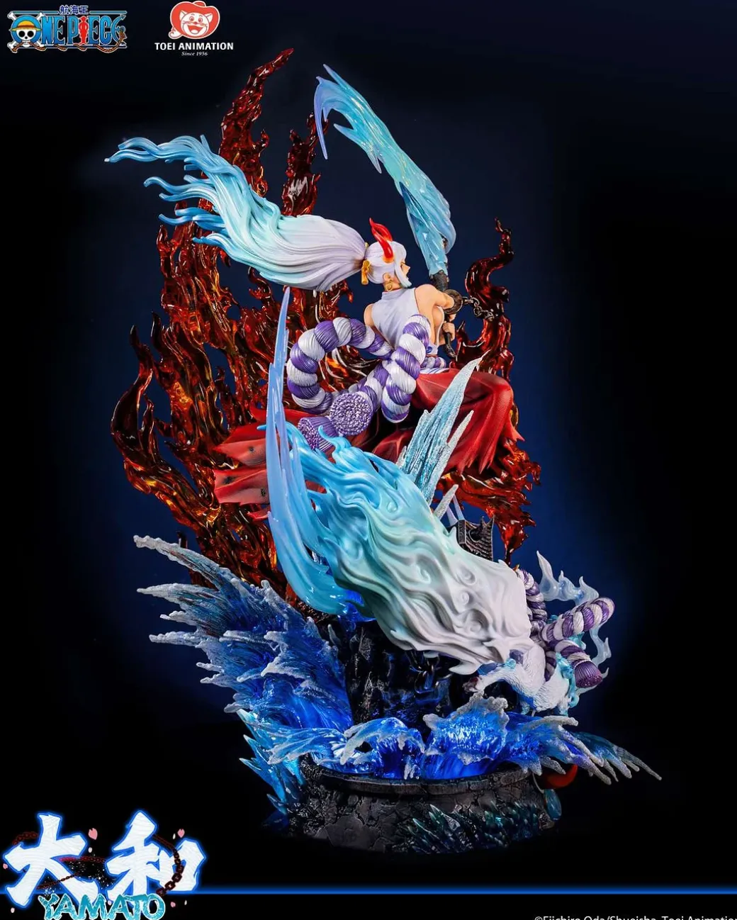 Licensed Yamato with LED - ONE PIECE Resin Statue - TOEI Animation