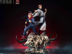 Licensed Yuji Itadori VS Ryomen Sukuna - Jujutsu Kaisen Resin Statue - JIMEI Palace Studios