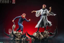 Licensed Yuji Itadori VS Ryomen Sukuna - Jujutsu Kaisen Resin Statue - JIMEI Palace Studios