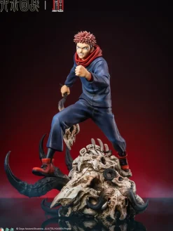 Licensed Yuji Itadori VS Ryomen Sukuna - Jujutsu Kaisen Resin Statue - JIMEI Palace Studios