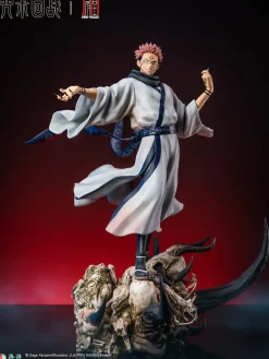 Licensed Yuji Itadori VS Ryomen Sukuna - Jujutsu Kaisen Resin Statue - JIMEI Palace Studios