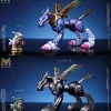 Light and Darkness Series Metal Garurumon & Gabumon - Digimon Resin Statue - My-Studio