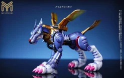 Light and Darkness Series Metal Garurumon & Gabumon - Digimon Resin Statue - My-Studio