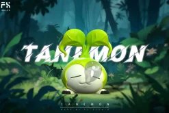 Lilimon & Togemon & Sleeping Tanemon - Digimon Resin Statue - Fh Studios
