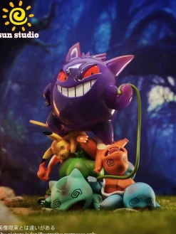 Little Bully Gengar - Pokemon Statue - sun Studio