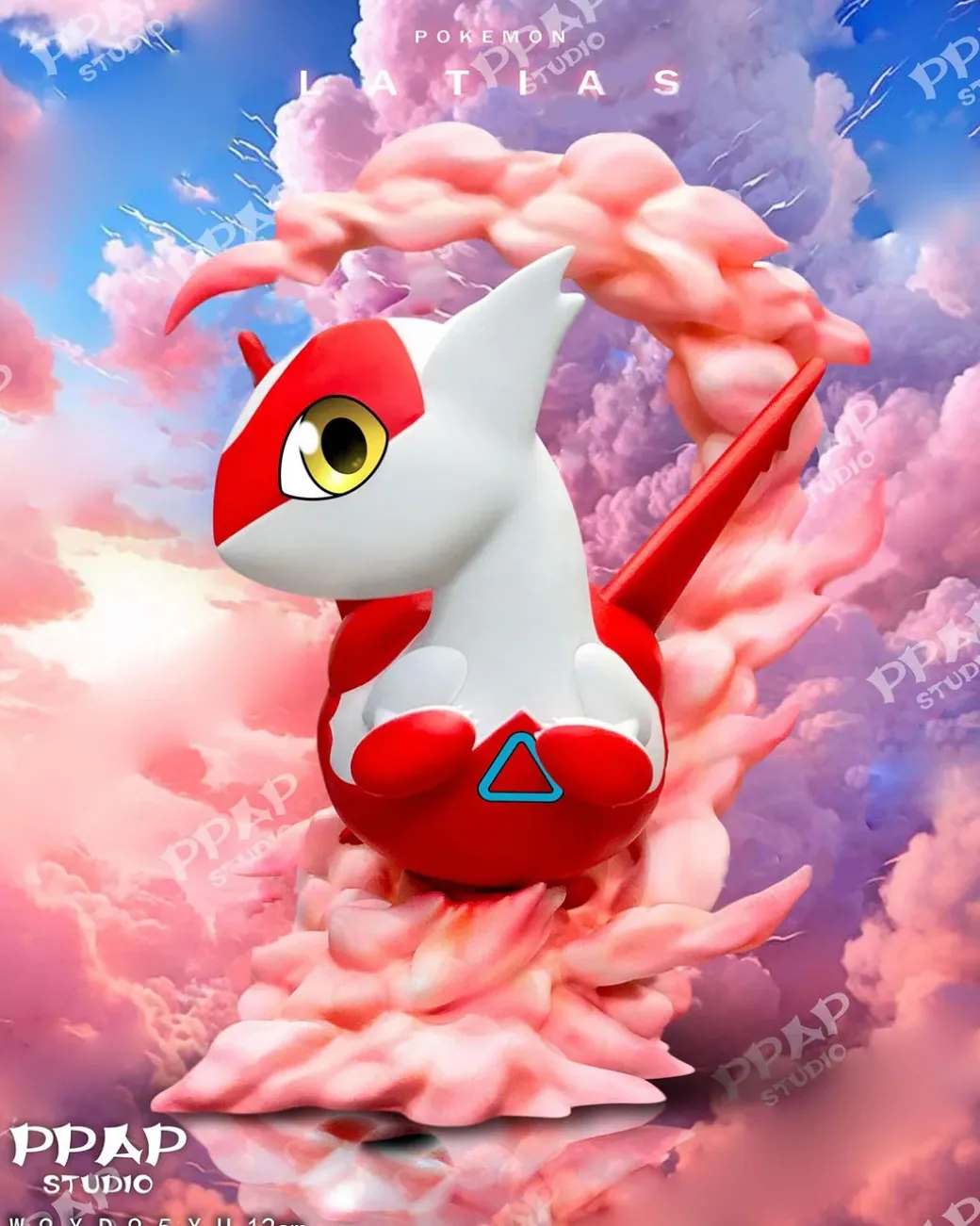 Little Fatty Series Latias & Latios - Pokemon Resin Statue - PPAP Studios