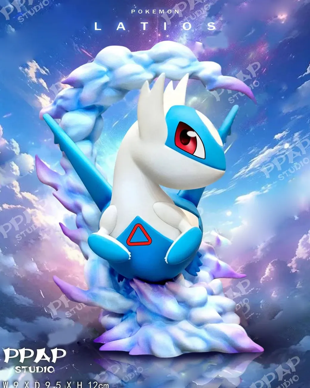 Little Fatty Series Latias & Latios - Pokemon Resin Statue - PPAP Studios