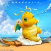 Little Fatty Series Postman Dragonite - Pokemon Resin Statue - PPAP Studios
