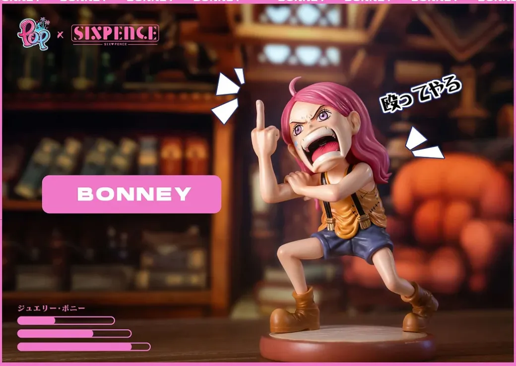 Little Jewelry Bonney - ONE PIECE Resin Statue - Six Pence Studio