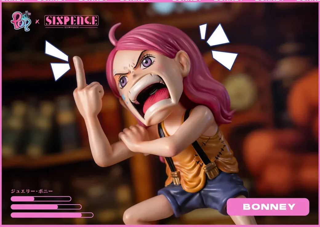 Little Jewelry Bonney - ONE PIECE Resin Statue - Six Pence Studio