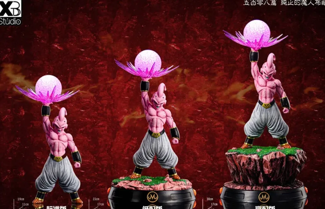 Little Majin Buu with LED - Dragon Ball Resin Statue - XBD Studios