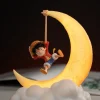 Little Monkey D. Luffy Magnetic Night Lamp with LED - ONE PIECE Official Statue - HAPPY LIFE Studio