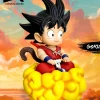 Little Son Goku - Dragon Ball Resin Statue - LK Studios